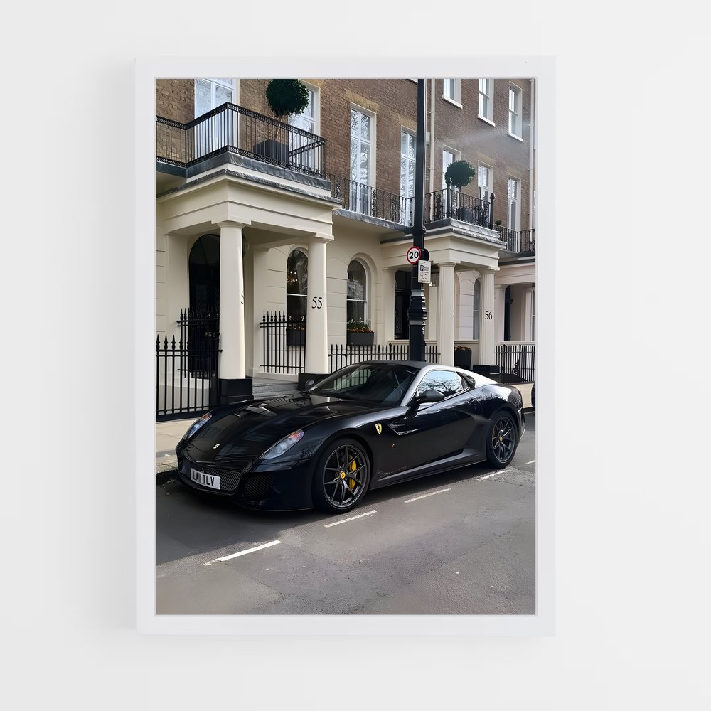 Poster Ferrari Élégance (vue 3)